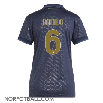 Billige Fotballdrakt Juventus Danilo Luiz #6 Replika Tredjedrakt Dame 2024-25 Kortermet
